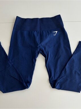 Gymshark Vital Navy Seamless Leggings